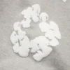 Cotton Wreath-sweatshorts grijs