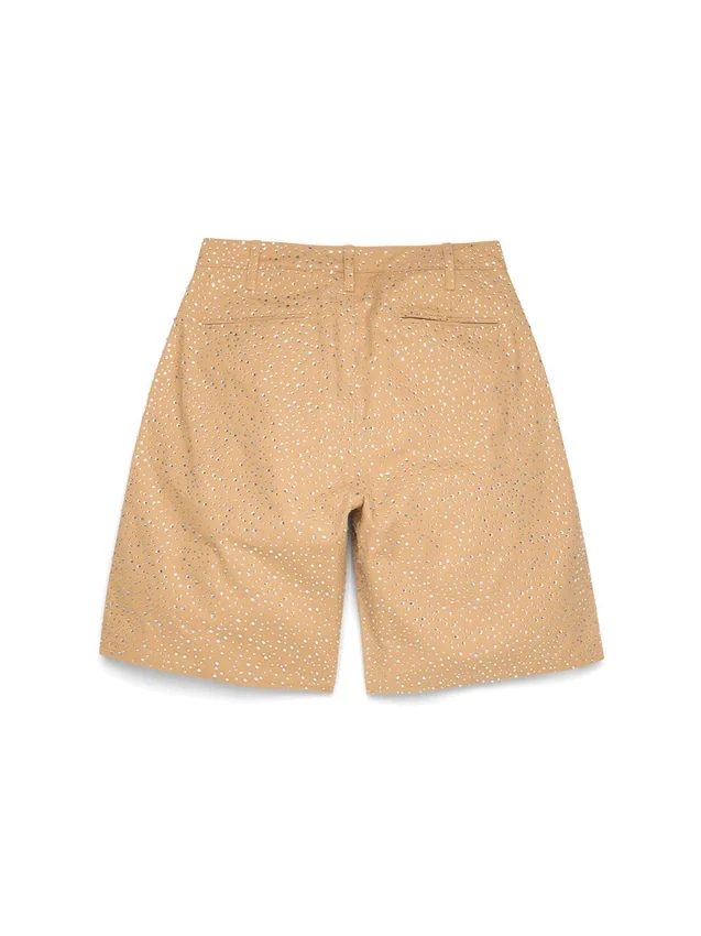 Crystal chino-short, tan
