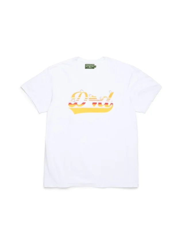 Dad-T-shirt, wit