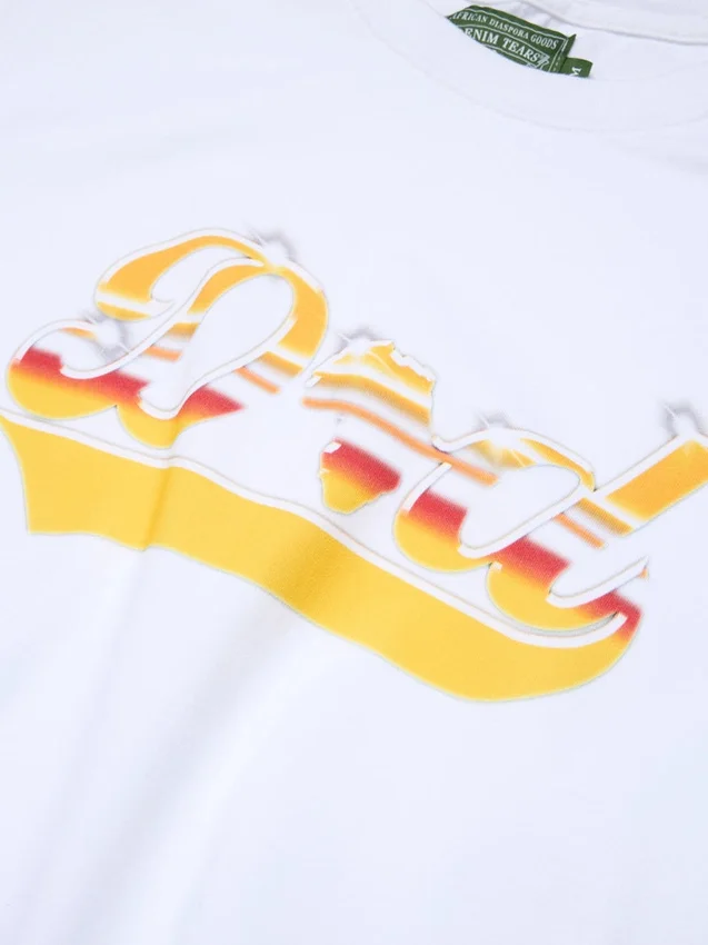 Dad-T-shirt, wit