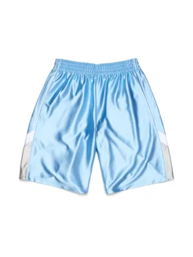 Denim U basketbalshort lichtblauw