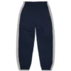 Denim U-sweatbroek met panelen marineblauw