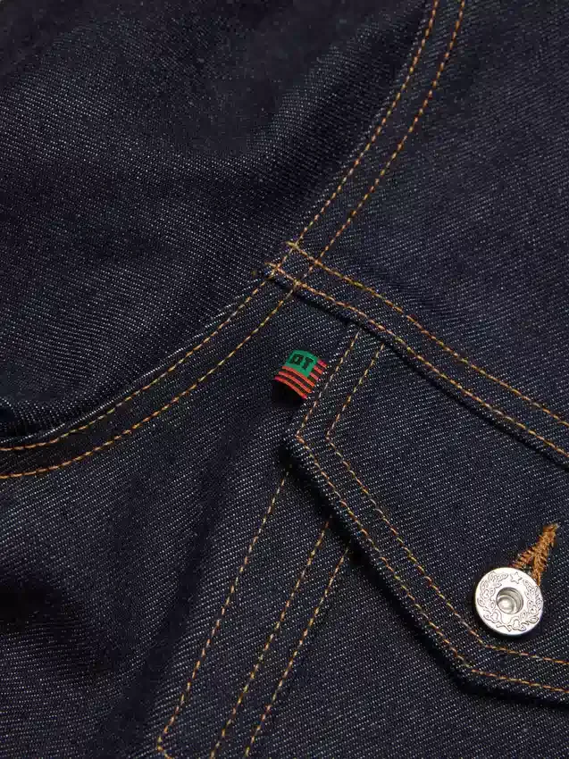 Denimjasje met selvedge