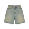 Denimshort met 'Dirty Wash'-effect