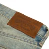 Dirty Wash Cotton Wreath Denimshort