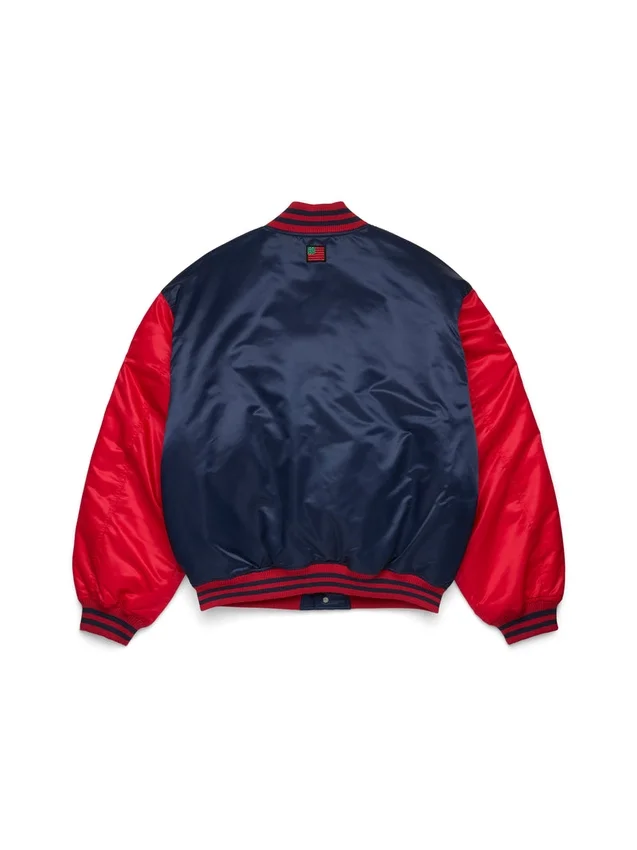 DT Baseball Varsity-jasje marineblauw