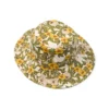DT canvas buckethoed met bloemenprint, multi