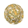 DT canvas buckethoed met bloemenprint, multi