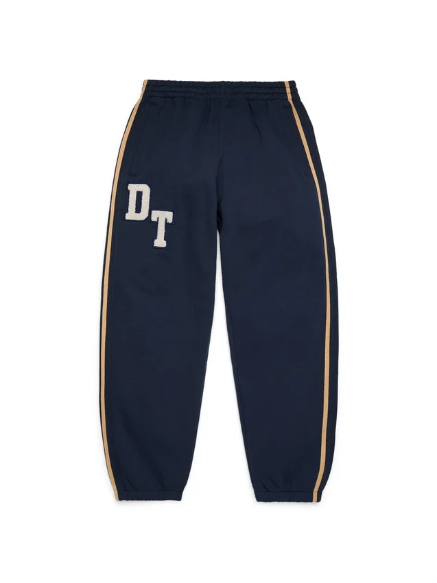 DT Chenille-joggingbroek blauw