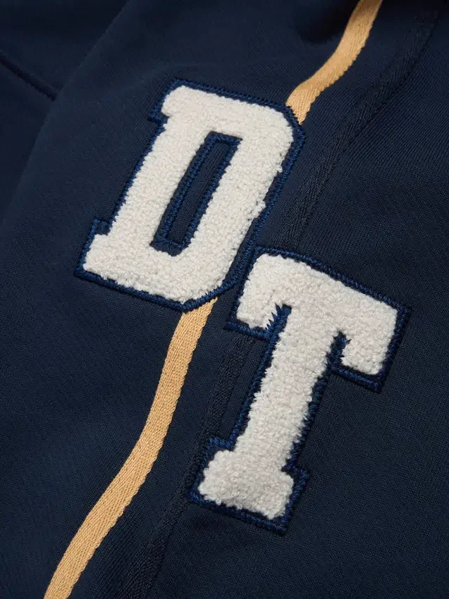 DT Chenille-joggingbroek blauw