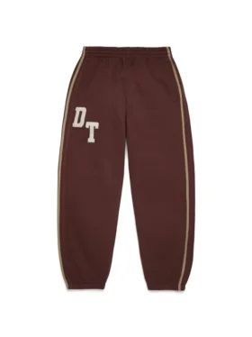 DT Chenille-joggingbroek bruin