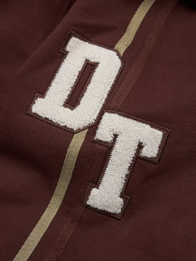 DT Chenille-joggingbroek bruin