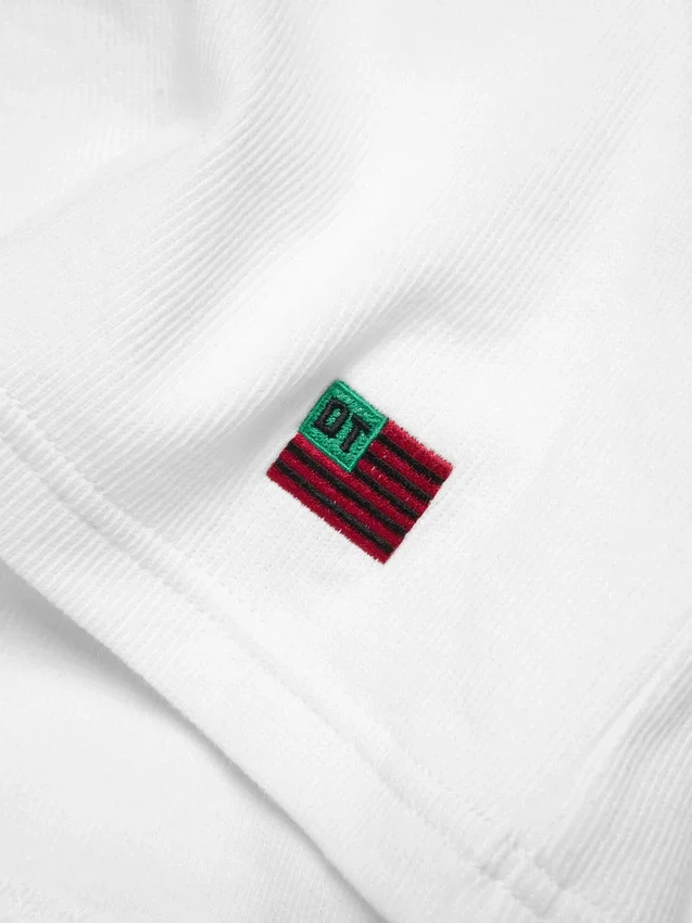 DT Flag 3-pack geribbeld hemdje wit