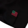 DT Flag 3-pack geribde tanktop, zwart
