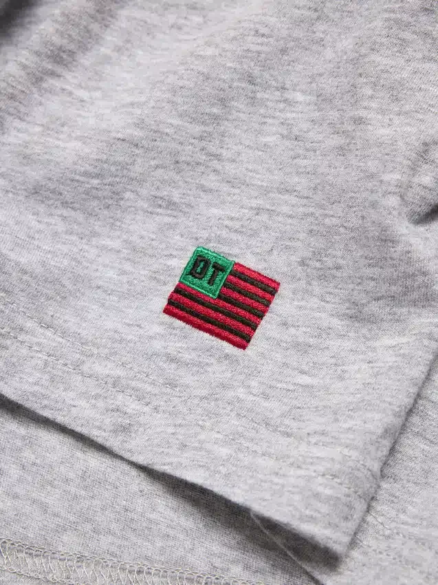 DT Flag T-shirt 3-pack grijs
