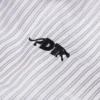 DT Panther overhemd met korte mouwen en knopen, wit