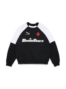 DT Sport Color Blocked Crewneck Zwart