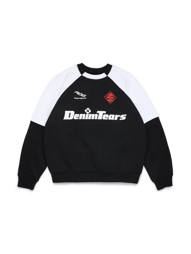 DT Sport Color Blocked Crewneck Zwart