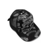 DT Truckerpet met stempelpatroon, zwart
