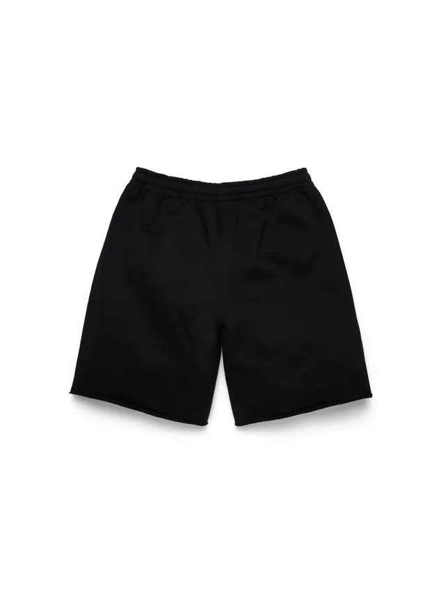 Gel Wreath Sweatshort Zwart