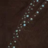 Geoxideerde studs corduroy-short