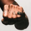 Gouden 'Dad'-ring