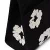 Grote katoenen Canvas-tas met Cotton Wreath-motief