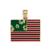 Hanger met Pan-Afrikaanse vlag