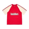 Jacquard City T-shirt Rood