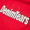 Jacquard City T-shirt Rood