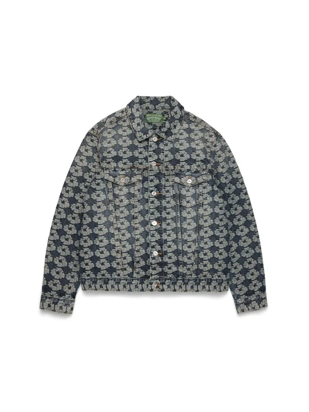 Jacquard Wreath-Denim-spijkerjasje