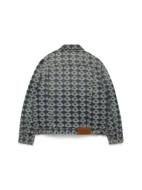 Jacquard Wreath-Denim-spijkerjasje