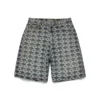 Jacquard Wreath-Denimshort