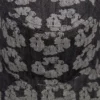 Jacquard Wreath-emmerhoed, gewassen zwart