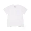 T-shirt met vlag en krans, wit