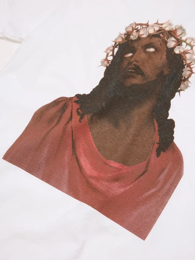 Jesus T-shirt wit