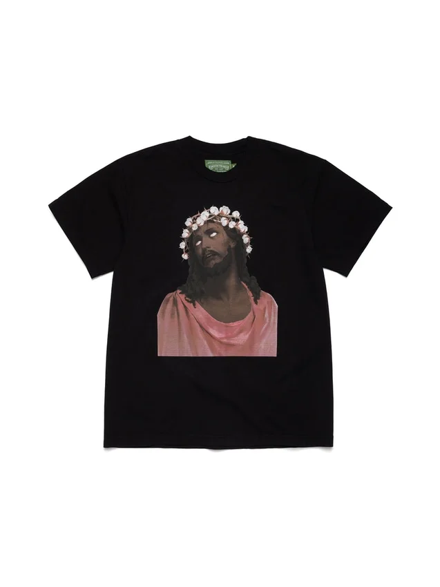 Jesus T-shirt zwart