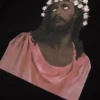 Jesus T-shirt zwart