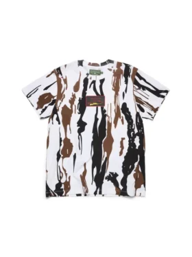 Jim Crow Hunt T-shirt, wit camouflage