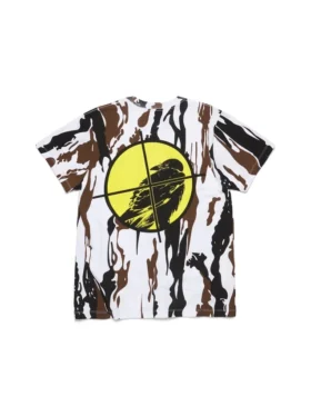 Jim Crow Hunt T-shirt, wit camouflage
