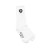 Katoenen Peace Wreath 3-pack sokken wit