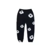 Kinder-Cotton Wreath Sweatpant, zwart