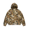 Libertas hoodie met bloemenprint en rits