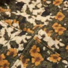 Libertas hoodie met bloemenprint en rits