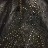 Libertas leren jas met studs