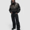 Libertas leren jas met studs