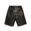 Libertas leren short met studs