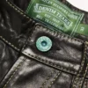 Libertas leren short met studs