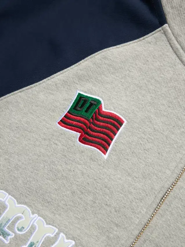 Libertas Rugby-hoodie met rits