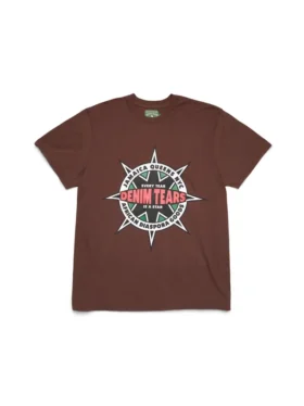 Libertas Star T-shirt bruin